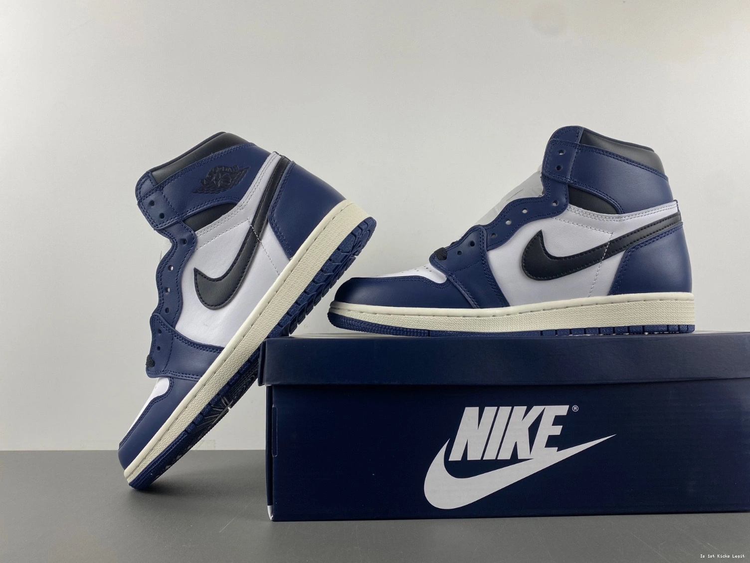 DZ5485-401 Jordan Navy Retro OG Men's 1 High Midnight - 0322